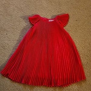 Pink pleaded dress, sparkly